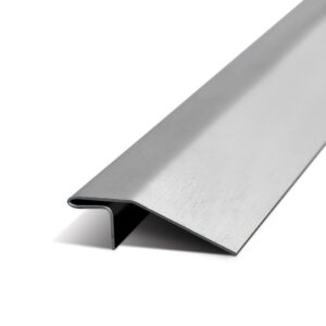 ATRIM ACERO INOX. DESNIVEL C/TABIQUE 40mm x 2,5m ESM