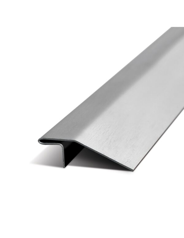 ATRIM ACERO INOX. DESNIVEL C/TABIQUE 40mm x 2,5m ESM