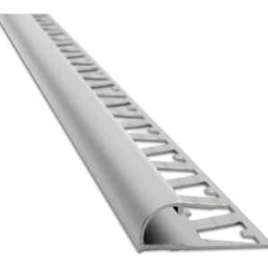 ATRIM ALUMINIO GUARD. BULLNOSE 12mm x2,5m CROMO BRI