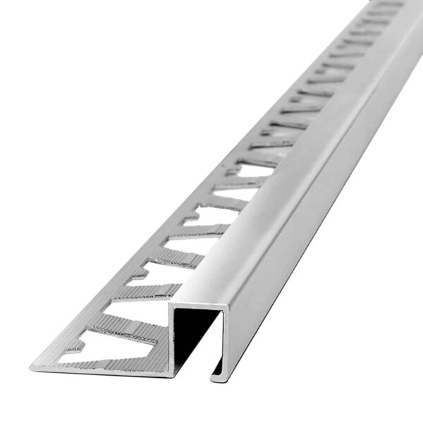 ATRIM ALUMINIO GUARD. QUADRA 12x10mm x2,5m CROMO BRI