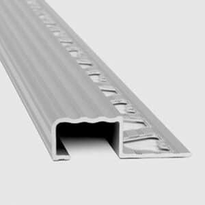 ATRIM ALUMINIO PROT.ESC.GRADA 10,5x20mmx2,5m CR MATE
