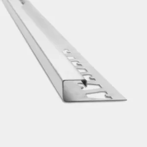 ATRIM TERMINACION CUADR. 10mm x 2,5m BRI ACERO INOX.