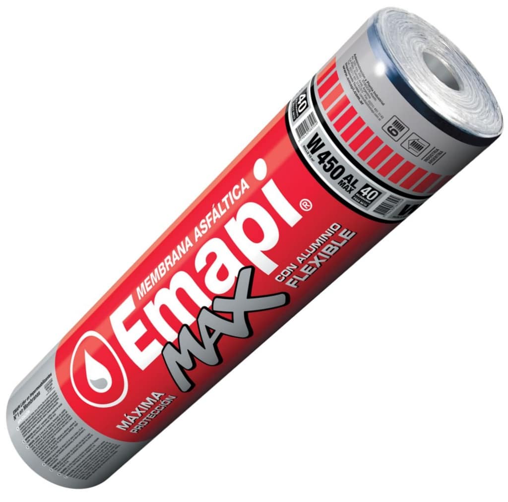 EMAPI MEMBRANA MAX 40 KG. 4 MM. CON ALUM.