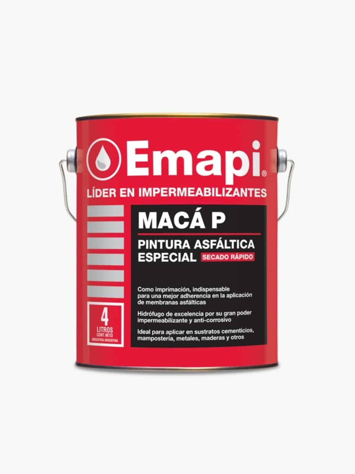 EMAPI PINT. ASF. AL SOLVENTE MACA P X 4 LTS