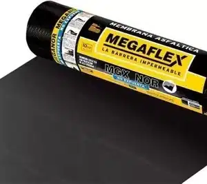 MEGAFLEX MEMBRANA SIN ALUMINIO X 40 KG