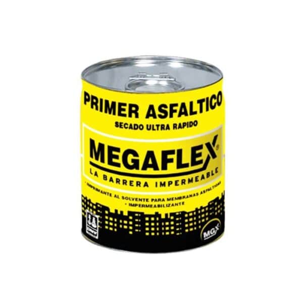 MEGAFLEX PINTURA ASFÁLTICA X 4 LITROS SOLVENTE