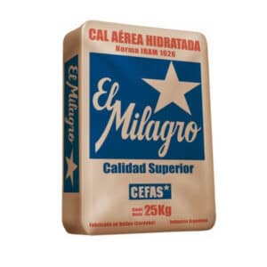 MILAGRO CAL AEREA BOLSA
