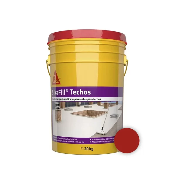SIKA ACRYL® TECHO ROJO X 20KG