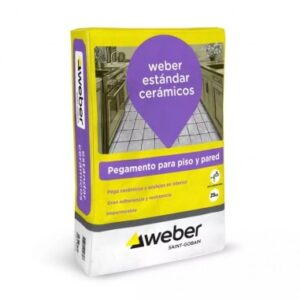 WEBER ESTANDAR CERAMICOS X 25 KG