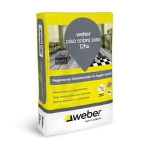 WEBER PISO SOBRE PISO 12 HS. X 25 KG.