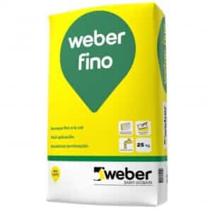 WEBER REV FINO BOLSA X 25 KG.