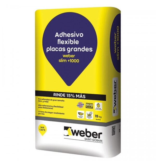 WEBER SLIM +1000 x 15KG