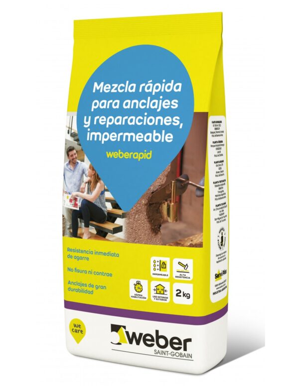 WEBER TEC RAPID BOLSA X 2 KG