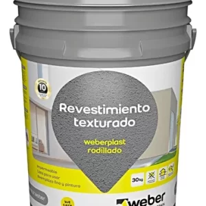 WEBERPLAST RODILLADO X 30KG - GRIS PERLA